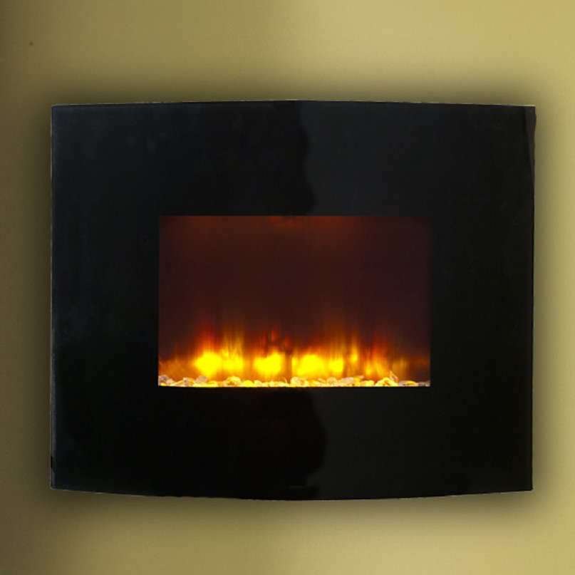 Estate Designs Flat Panel Wall Mount Electric Fireplace & Reviews Wayfair